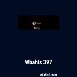 Wbahis 397