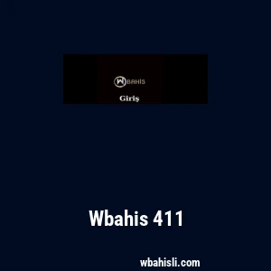 Wbahis 411